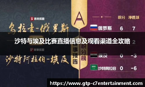 沙特与埃及比赛直播信息及观看渠道全攻略